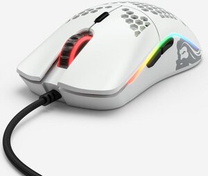 Souris filaire Gamer Glorious PC Gaming Race Model O RGB (Blanc)