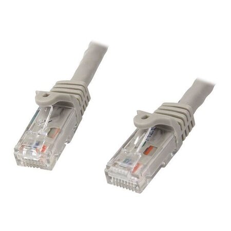 Startech.com câble réseau cat6 gigabit utp sans crochet de 2m - cordon ethernet rj45 anti-accroc - m/m - gris