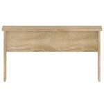 vidaXL Table basse Chêne sonoma 80x50 5x41 5 cm Bois d'ingénierie