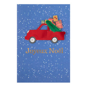 Carte De Vœux Signature Voiture Noël - Draeger paris