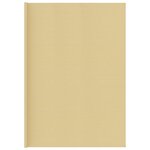 vidaXL Tapis de tente 400x400 cm Beige
