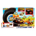 Hot wheels monster trucks coffret arene roue avec lanceur