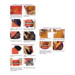 Diy - loisirs créatifs modelage - tapis de texture souple - ethnique
