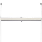 vidaXL Store plissé 70x125 cm Crème
