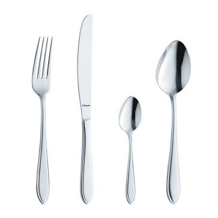 Cuillère à thé pour restaurant 110 mm punt filet - lot de 12 - amefa -  - inox 18/10 110
