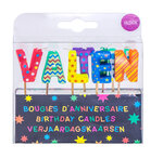 Bougies d'anniversaire valentin