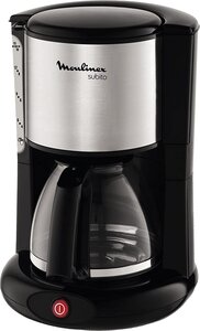 Cafetière Électrique De 1,25L Pour 10 A 15 Tasses 1000W Gris Noir