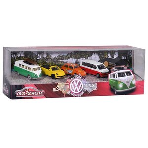 Majorette Set de 5 véhicules Originals Volkswagen Giftpack 737069