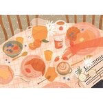 Nathan - puzzle 1500 pieces - le petit-déjeuner / florence sabatier (collection carte blanche)