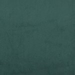 vidaXL Lit de jour avec matelas vert foncé 80x200 cm velours