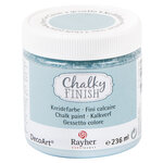 Peinture craie Chalky Pour Matériau poreux 236 ml Bleu gris