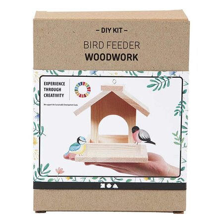 Kit DIY ma mangeoire à oiseaux 14 5 cm