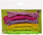 Corde Créacord Ø 2mm Assortiment Rainbow 6 pièces