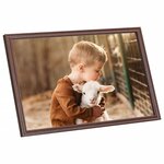 vidaXL Collage de cadres photo 3Pièces au mur table Marron 59 4x84cm MDF