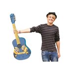 LES MINIONS Guitare acoustique enfant 78 cm en bois LEXIBOOK - médiator et sangle inclus