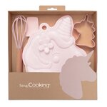Coffret d'ustensiles à pâtisserie pour enfants - Licorne