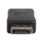 Startech.com adaptateur displayport vers hdmi - convertisseur vidéo compact dp vers hdmi 1080p - certifié vesa displayport - câble passif dp 1.2 à hdmi pour moniteur/écran/projecteur