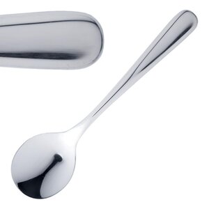 Cuillère de table ronde 190 mm - lot de 12 - olympia -  - inox 18/10 190