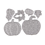 Gabarit de découpage courges  1 4 - 3 7 cm x 1 8 - 3 7 cm  6 pces