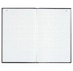 Registre 35x22,5cm 5x5 folioté 200 pages Noir EXACOMPTA
