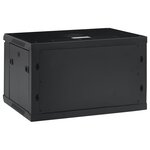 vidaXL Coffret de réseau mural 6U 19" IP20 600x450x375 mm