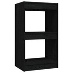vidaXL Bibliothèque Noir 40x30x71 5 cm Bois de pin massif