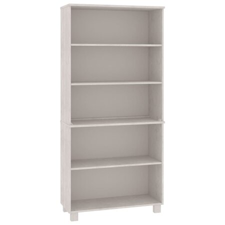 vidaXL Buffet HAMAR Bois massif de pin Blanc
