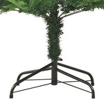 vidaXL Sapin de Noël artificiel Vert 150 cm PVC et PE