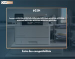 Qualitoner lot de x1 toner 602h noir compatible pour lexmark