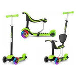 Porteur Trottinette 3 en 1 LITTLE STAR Vert