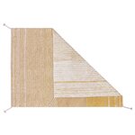 Tapis coton réversible - jaune et beige - 170 x 240 cm