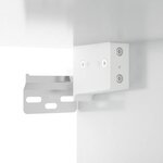 vidaXL Meubles TV 4 Pièces Blanc brillant 80x30x30 cm Bois d'ingénierie