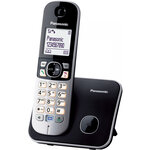 Panasonic KX-TG6811 Solo Téléphone Sans Fil Sans Répondeur Noir