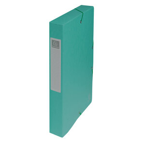 Boite De Classement Exabox Dos 40mm Carte Lustrée - A4 - Vert - X 8 - Exacompta