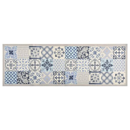 vidaXL Tapis de cuisine lavable Mosaïque 60x300 cm
