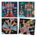 Collages Mosaiques Space battle