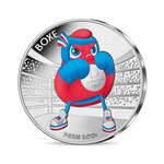 Mascotte - Boxe - Monnaie de 10€ Argent