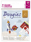 Kit Diy Bougies Anniversaire Espace