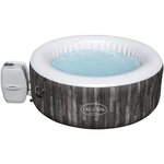 Spa gonflable rond lay-z-spa bahamas airjet motif bois 2 a 4 personnes  180 x 66 cm