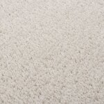 vidaXL Tapis shaggy à poils longs Crème 160x230 cm