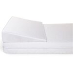 CHILDHOME Oreiller anti-reflux de berceau Heavenly 60 x 120 cm Blanc
