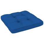 vidaXL Salon de jardin palette 4Pièces avec coussins pin imprégné de gris