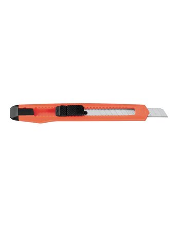 (1 Boîte  24 CUTTERS) Cutter plastique économique CUTTER ÉCO 9 MM