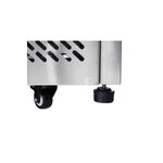 Table pizza réfrigérée eco - 8 bacs gn 1/6 - atosa - r600a - acier inoxydable33801365pleine x700x1100mm