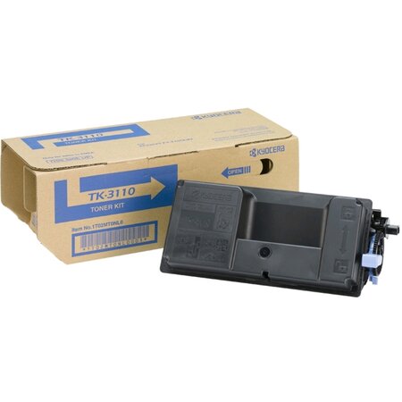 Toner laser original tk3110 1t02mt0nlv 15500 pages noir kyocera