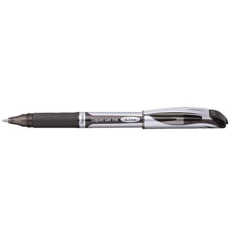 Stylo roller à encre gel Liquid EnerGel BL57 noir x 12 PENTEL