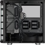 CORSAIR Boîtier connecté iCUE 465X - ATX Moyen-Tour - RGB Noir