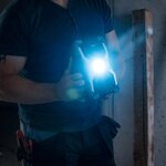 Brennenstuhl projecteur mobile à led rechargeable rufus 15 w