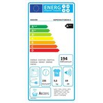 Seche-linge pompe a chaleur hoover ndpeh9a3tcbexs-s h-dry 500 - 9 kg - moteur inverter - classe a+++ - connecté - blanc