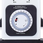 Tristar convecteur électrique ka-5914 2000 w